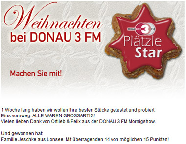 DONAU 3 FM PlätzleStar 2010