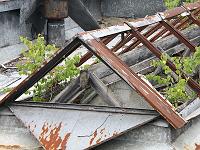 LostPlace 008  Die alte Weberei in Senden, fotografisch entdeckt am 28.06.2013 - Impressionen auf dem Dach