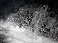 Wasser 46  Wassermassen ergie&szlig;en sich durch die Klamm &quot;Forra die Campione&quot;bei Campione am Gardasee