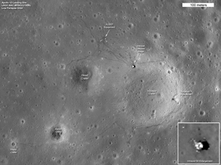 Apollo 12 landing site, 09.06.2011