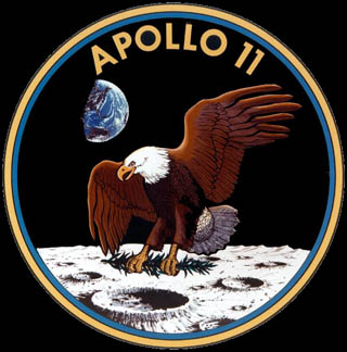 Missionsemblem Apollo 11