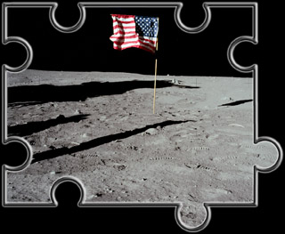Apollo 11 Flagge