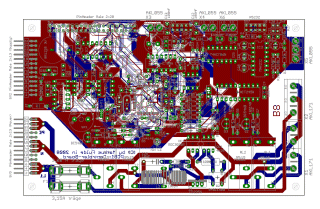 Layout für PCB1: Controller-Board