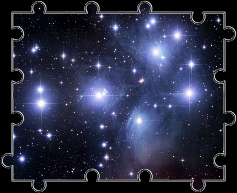 Offener Sternhaufen M45 - die Plejaden