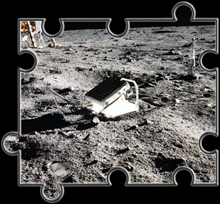 Der Retroreflektor von Apollo 11