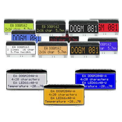 LCD EA DOG-M-Serie Text-Display Bild 1
