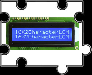 LCD Text-Display