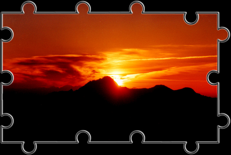 Sonnenaufgang am Mittelallalin in Saas-Fee